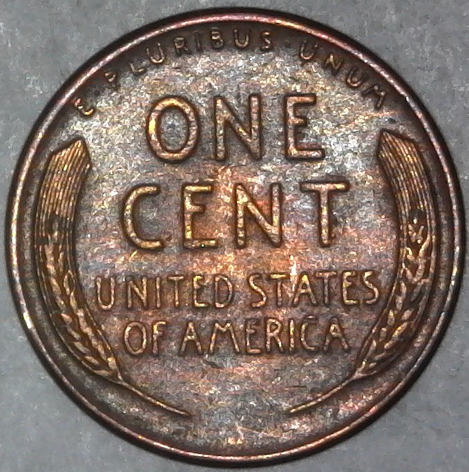 1955-P-Lincoln-Wheat-Cent-With-Nice-Retained-Interior-Die-Break-On-Head!